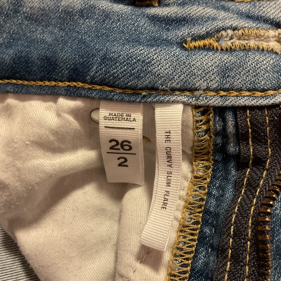 Loft Light Blue Distressed Women's Jeans - Picture 9 of 9